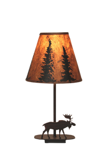 Mini Iron Moose Lamp