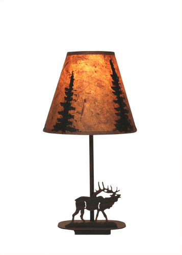 Mini Iron Elk Lamp