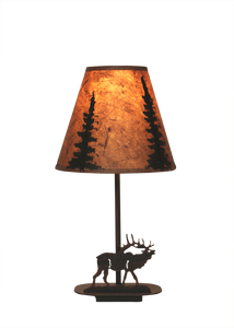 Mini Iron Elk Lamp